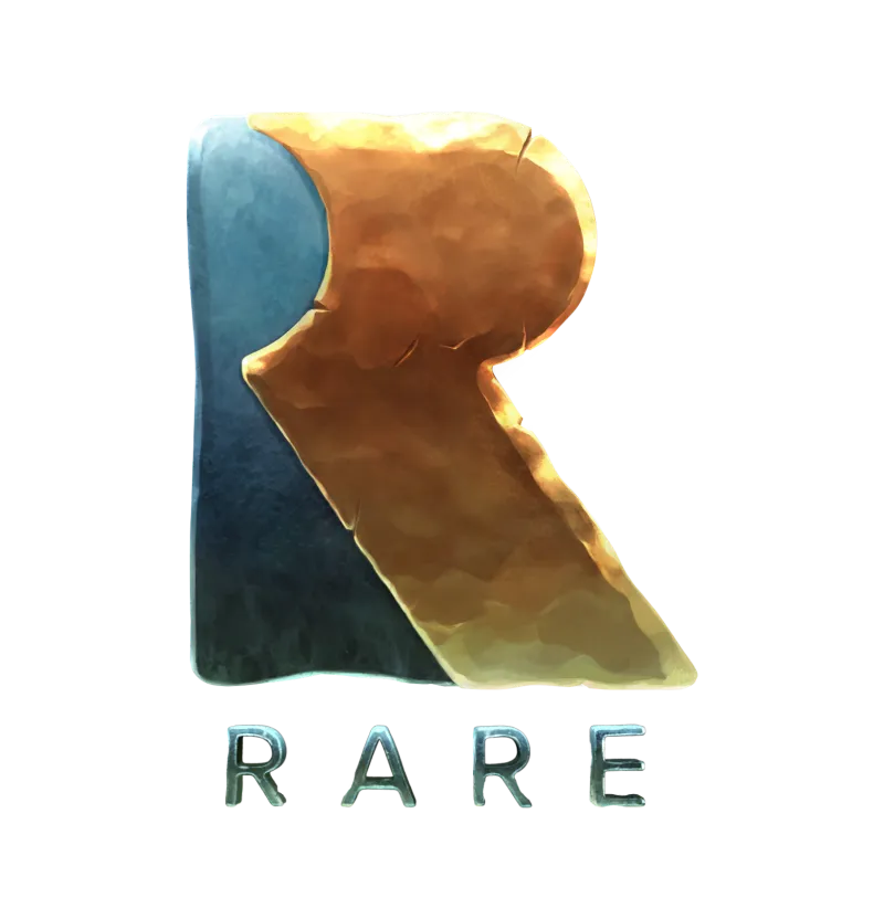 Asset pack promo image for Rare Logo