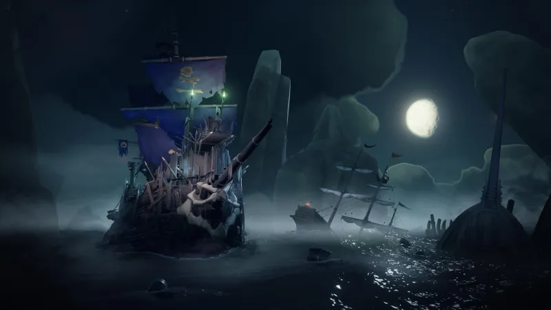 Asset pack promo image for Cursed Sails