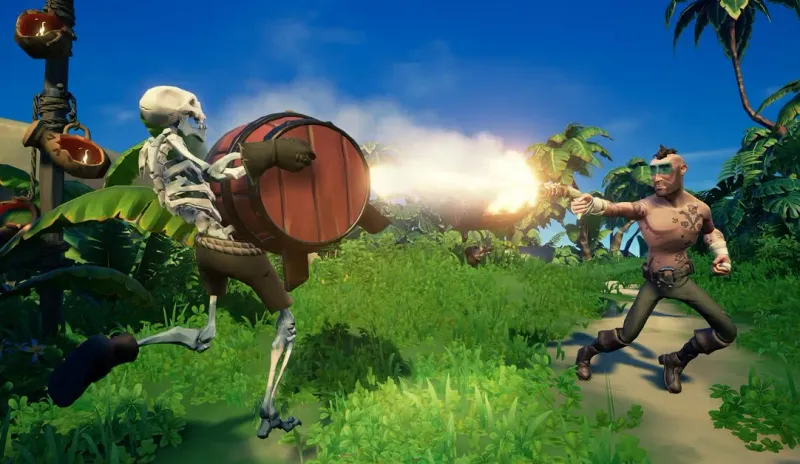 Asset pack promo image for Gunpowder Skeletons