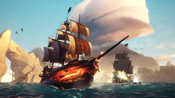 Battle for the Sea of Thieves Asset Pack Promo Image