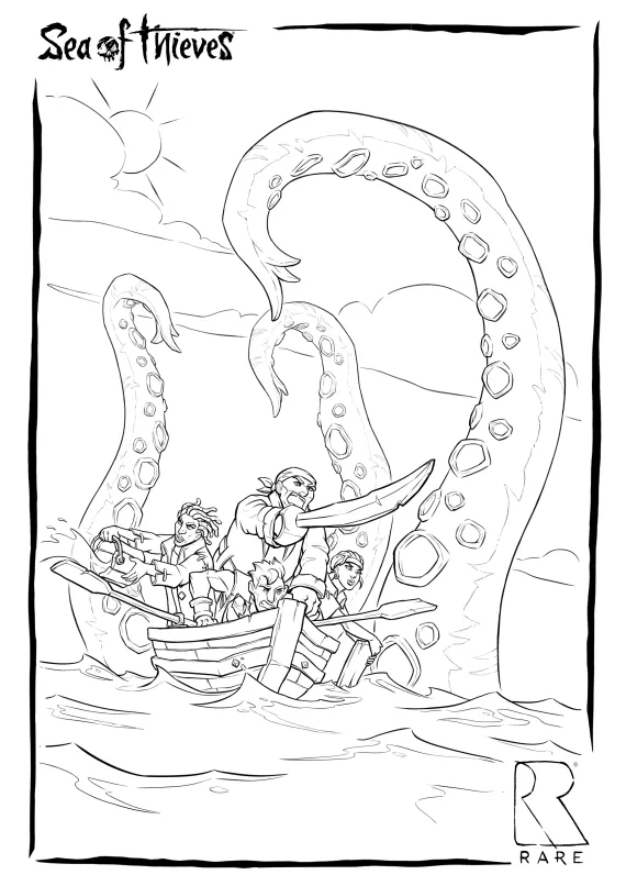 Coloring Sheets Asset Pack Promo Image