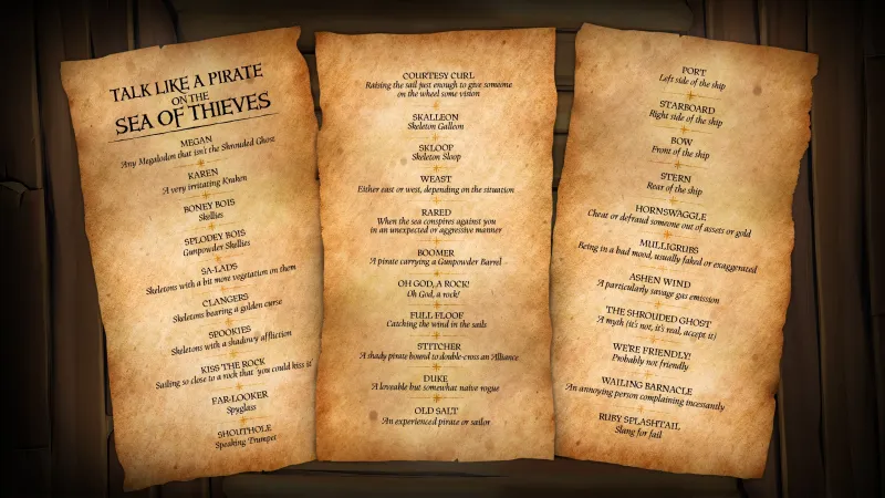 Asset pack promo image for Talk Like a Pirate Day 2020