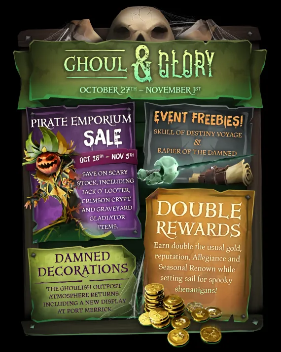 Ghoul & Glory 2023 Asset Pack Promo Image