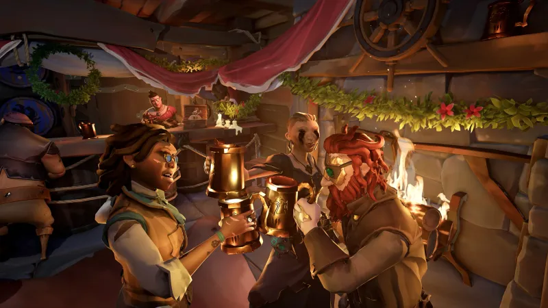 Asset pack promo image for Grogmanay 2023