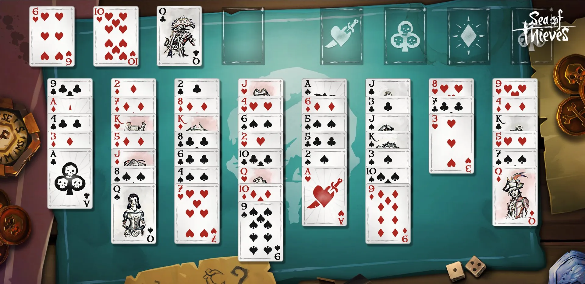 Asset pack promo image for Microsoft Solitaire Theme
