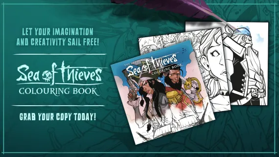 SoT Colouring Book Asset Pack Promo Image