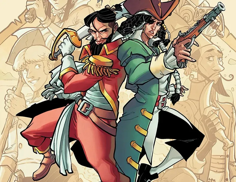 Asset pack promo image for Sea of Thieves Comic