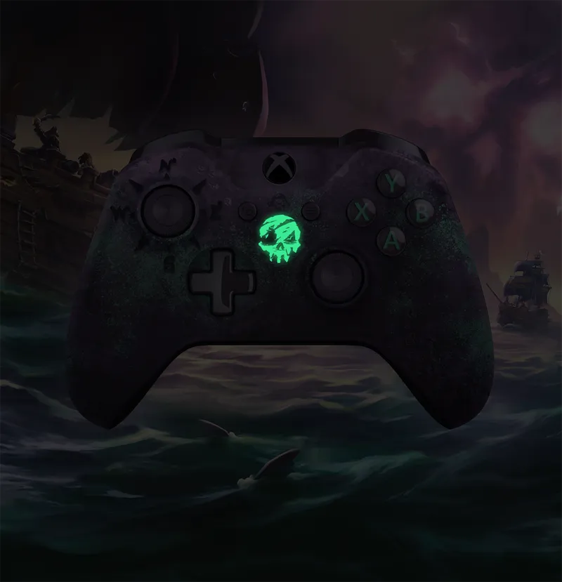 Asset pack promo image for SoT Xbox Controller + Gear
