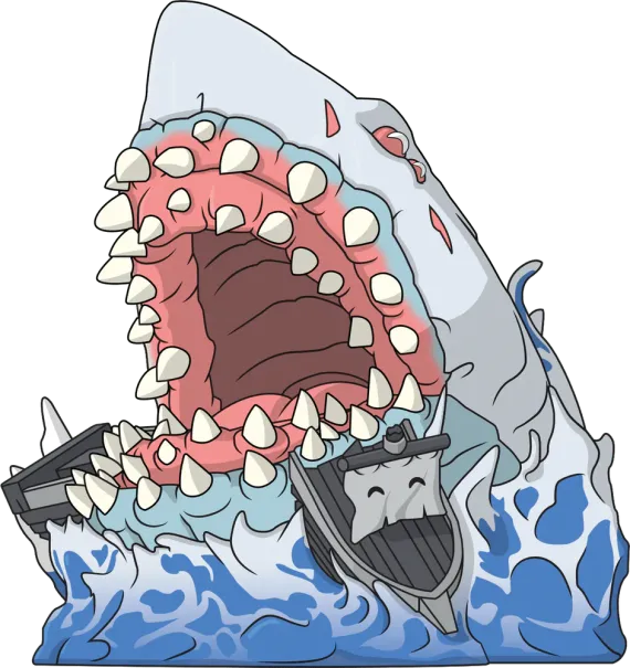 Shrouded Ghost Megalodon Asset Pack Promo Image