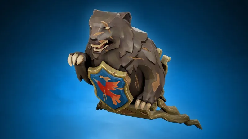 Asset pack promo image for Bear & Bird Figurehead
