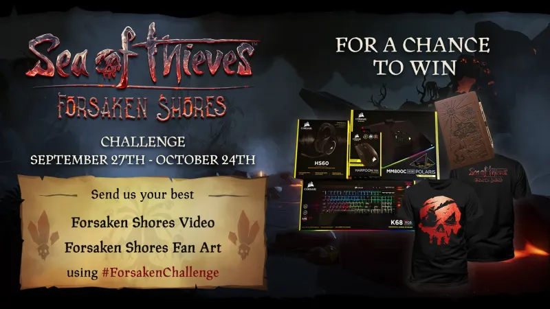 Asset pack promo image for Forsaken Shores Challenge