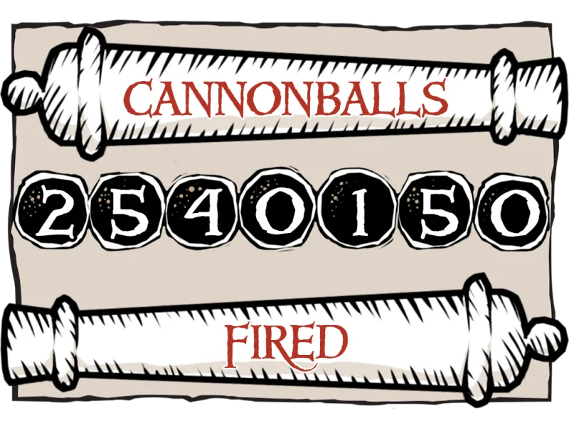 Asset pack promo image for Cannonballs Fired