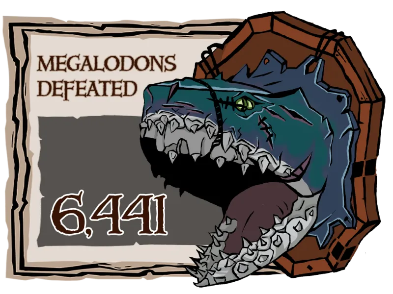 Asset pack promo image for Megalodons Defeated
