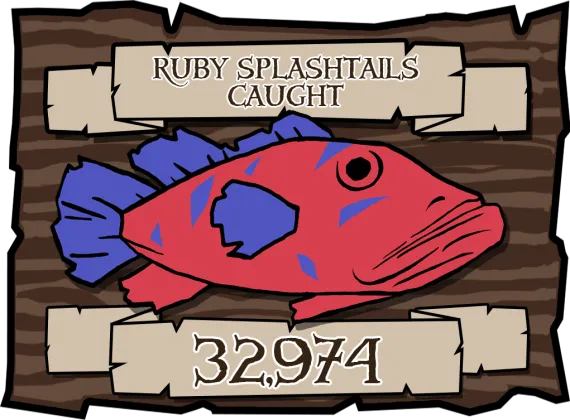 Ruby Splashtails Caught Asset Pack Promo Image