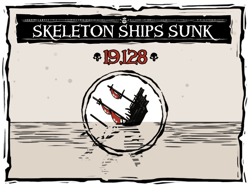 Skeleton Ships Sunk