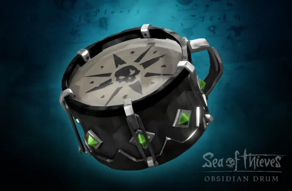 Obsidian Drum Asset Pack Promo Image