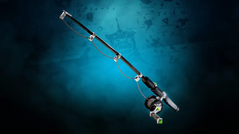 Asset pack promo image for Obsidian Fishing Rod