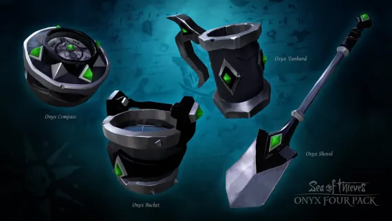 Obsidian Four Pack Asset Pack Promo Image
