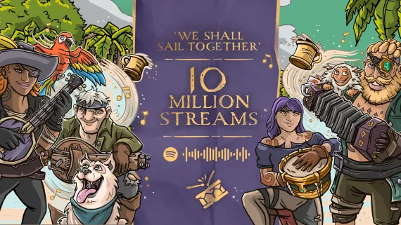 We Shall Sail Together - 10 Million Streams Asset Pack Promo Image